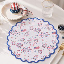 Alternative view of Faux leather placemat PP64277