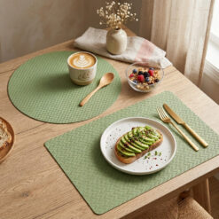 Alternative view of Faux leather placemat PP64285