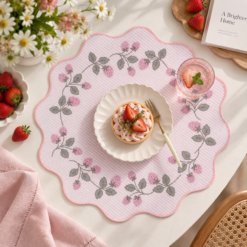 Alternative view of Polyester Placemat  PP63144